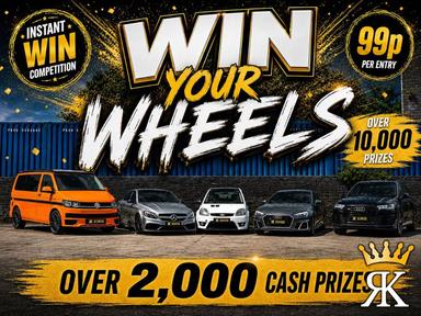 Win Your Wheels Instant Win Competition